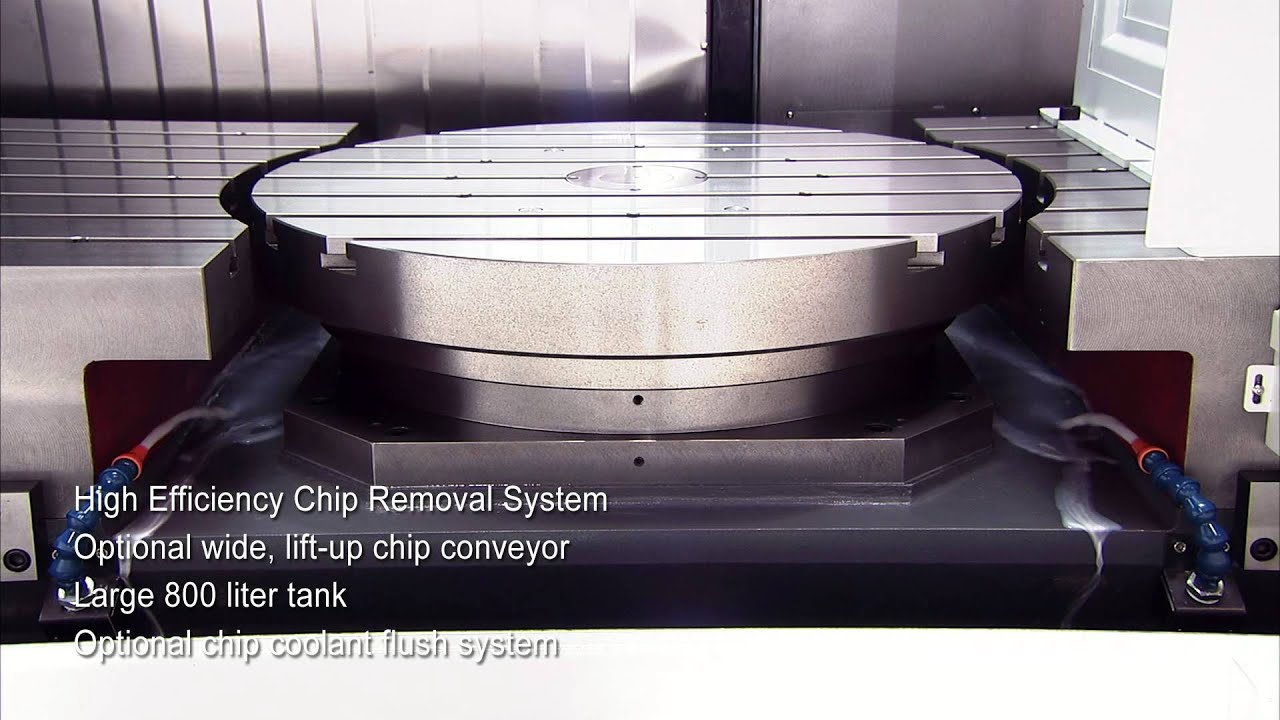 YCM TCV 3000A-5F, CNC Machining