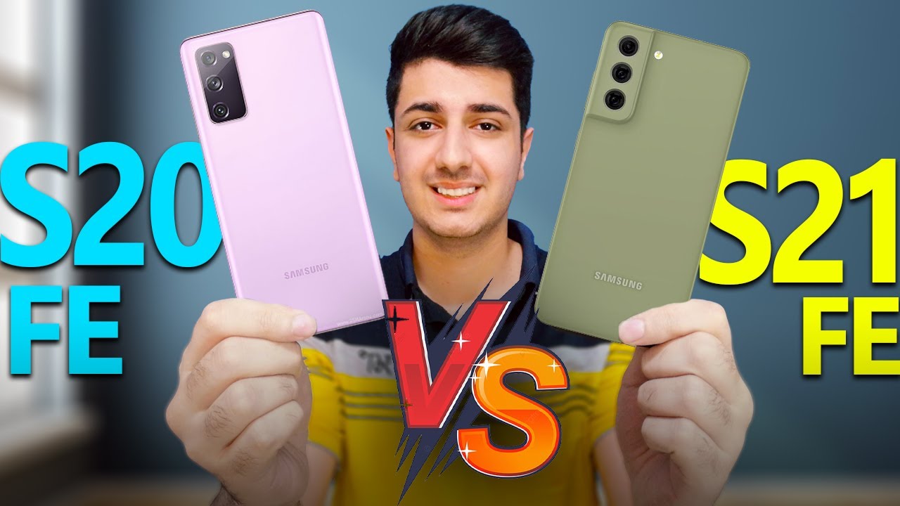 مقایسه اس 21 اف ای و اس 20 اف ای😎 | Samsung S21 Fe VS S20 Fe