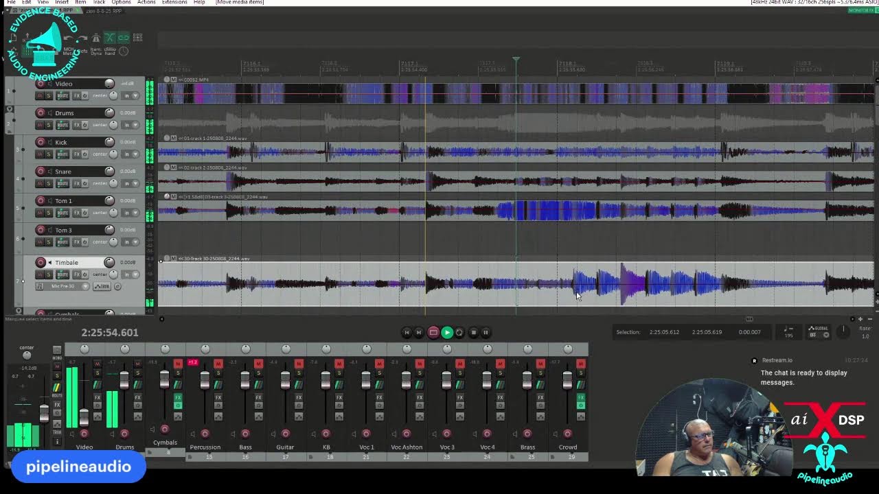 Mixing - Zion Bound - Live Recording from Slack Key Lounge