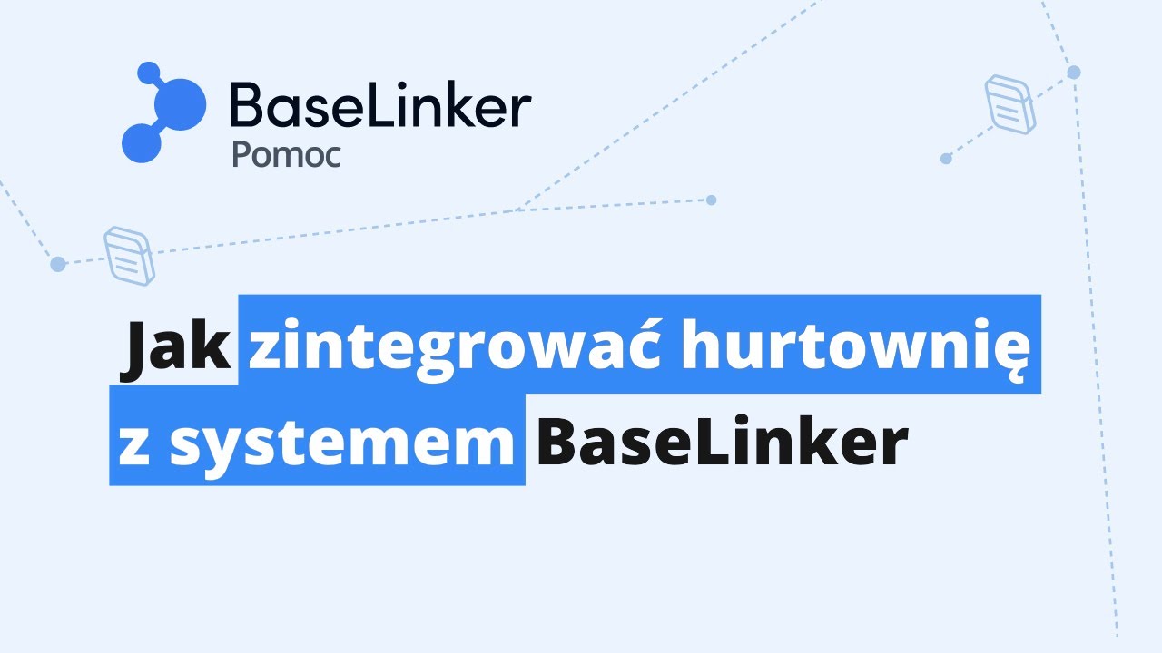 Jak podłączyć i skonfigurować hurtownię dropshippingową || BaseLinker