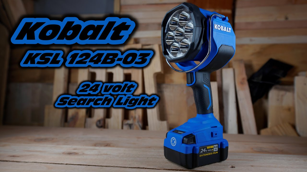 Review ksl 124b-03 kobalt 24v spotlight