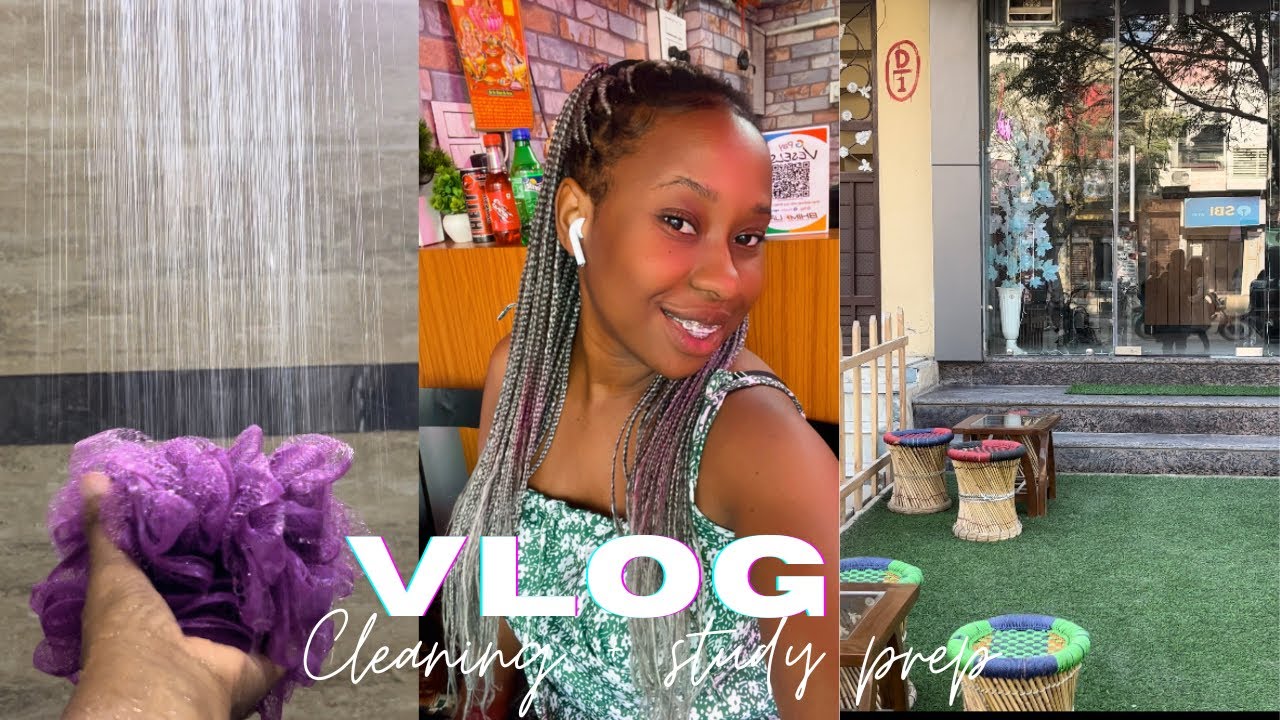 Vlog | productive day of studying | cleaning my room | catching up with friends |Zimbabwean YouTuber