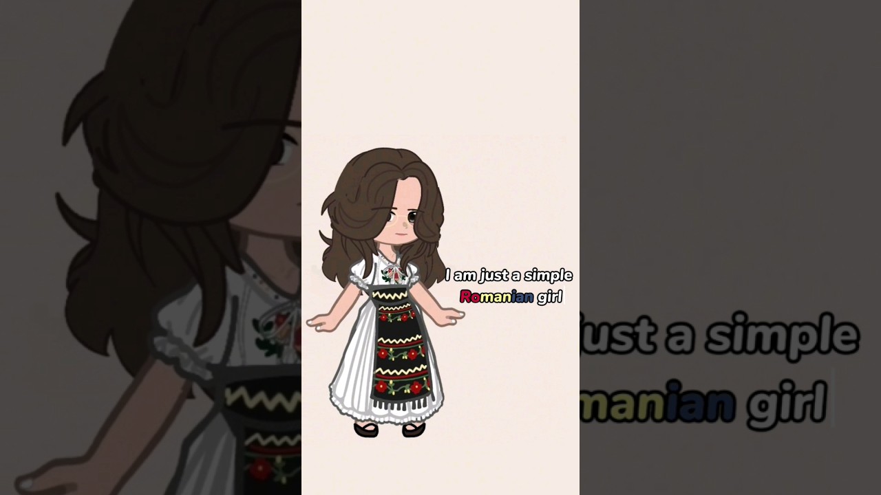 []I am just a simple Russian (Romanian) girl 🇹🇩[] #gacha #gachaclub #gachanebula #romania #ytshorts