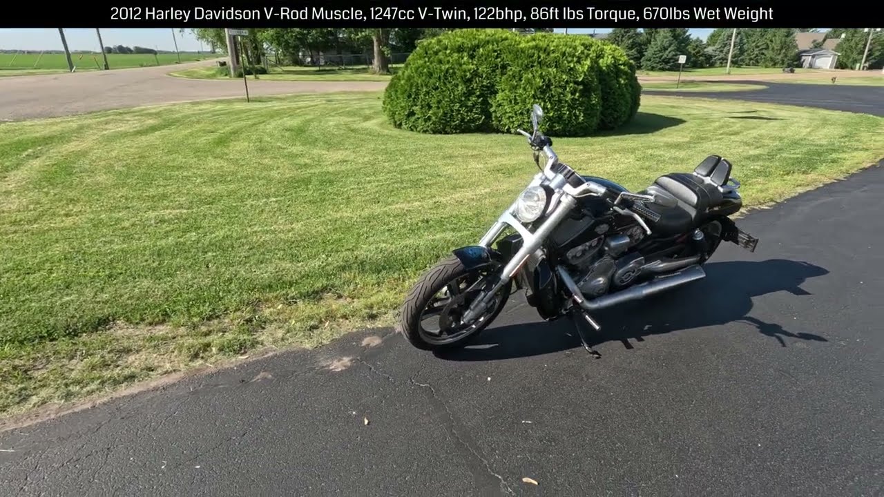 The Commute E05 | 2012 Harley Davidson V-Rod Muscle & #theoldguy