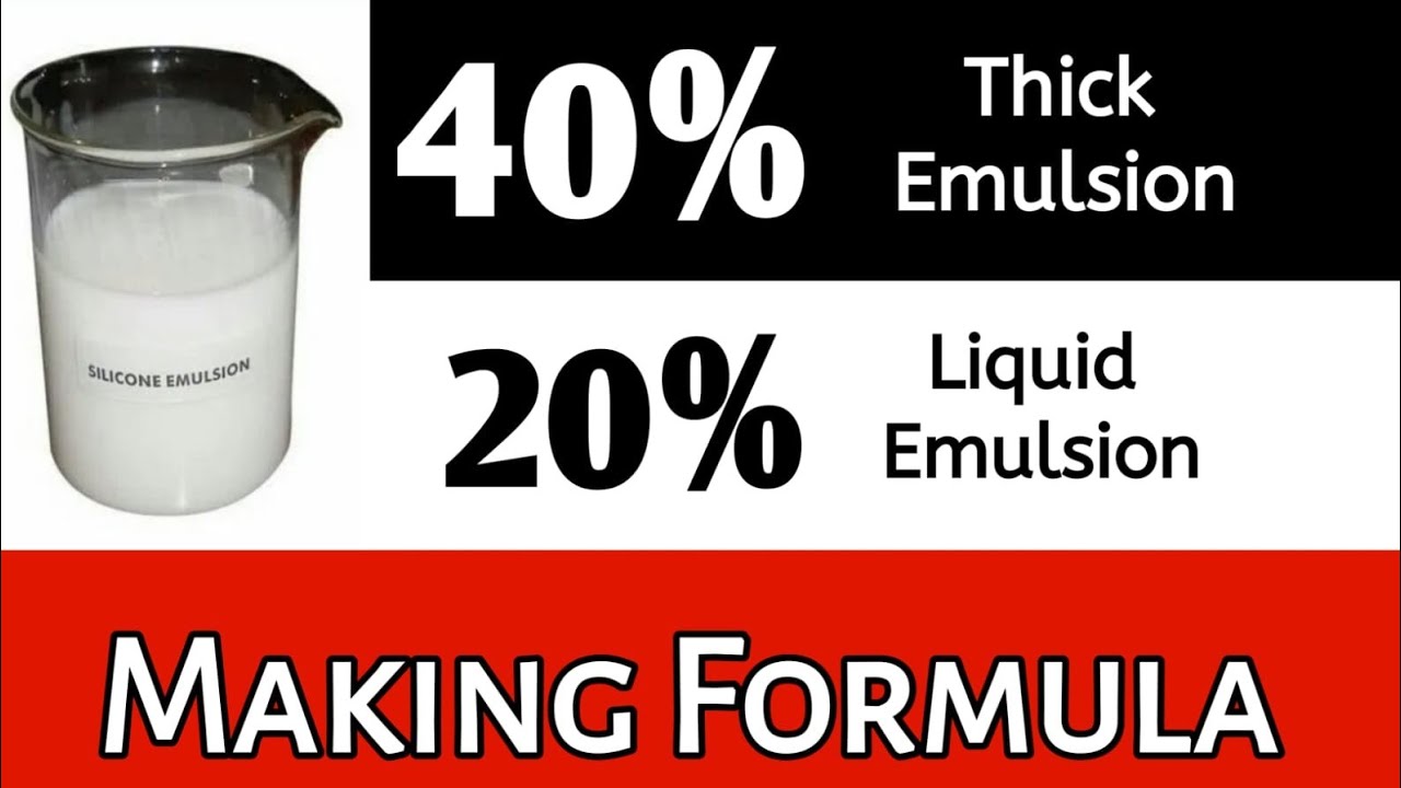 Thick EMULSION Liquid EMULSION Formula Making | Silicone EMULSION Making #Dashboardpolish