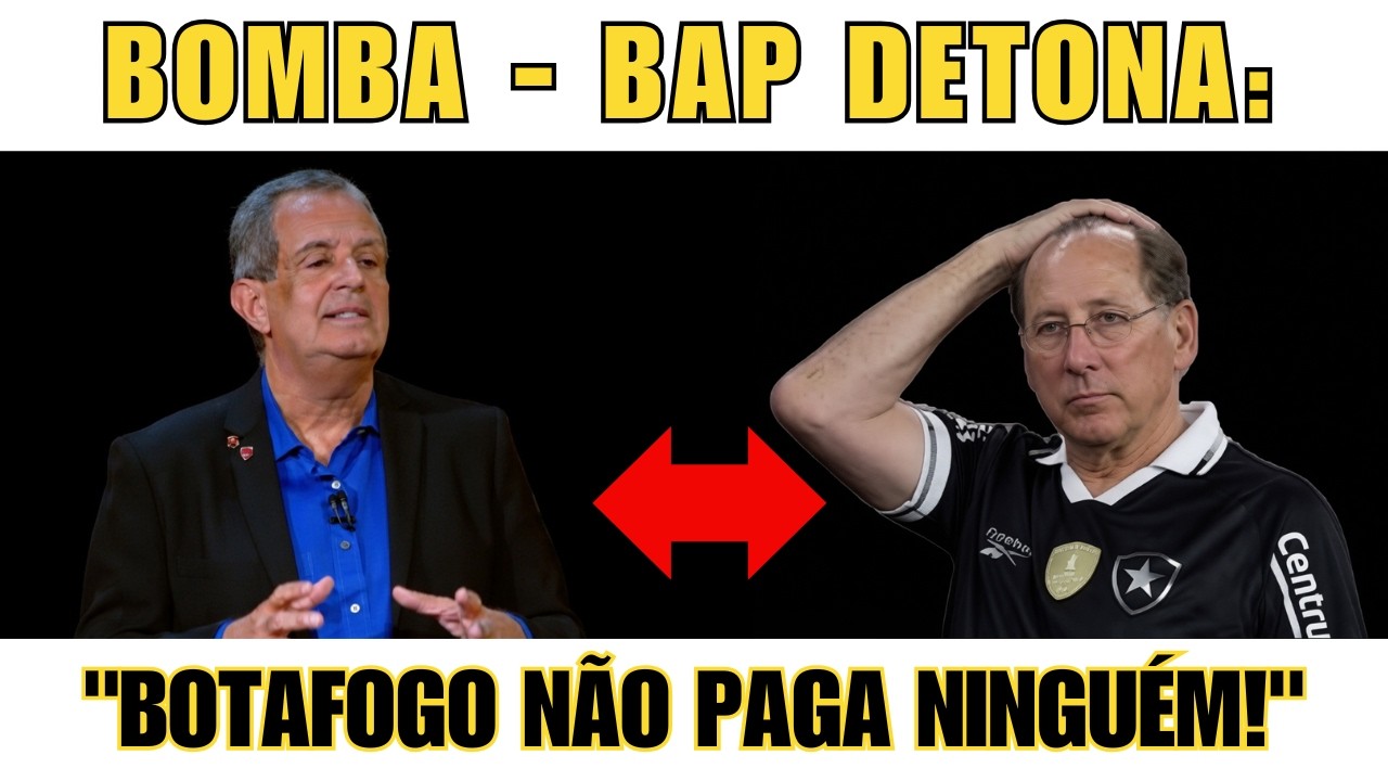 🚨 BOMBA: PRESIDENTE DO FLAMENGO DETONA SAF DO BOTAFOGO E EXIGE PUNIÇÃO URGENTE! SAIU AGORA!