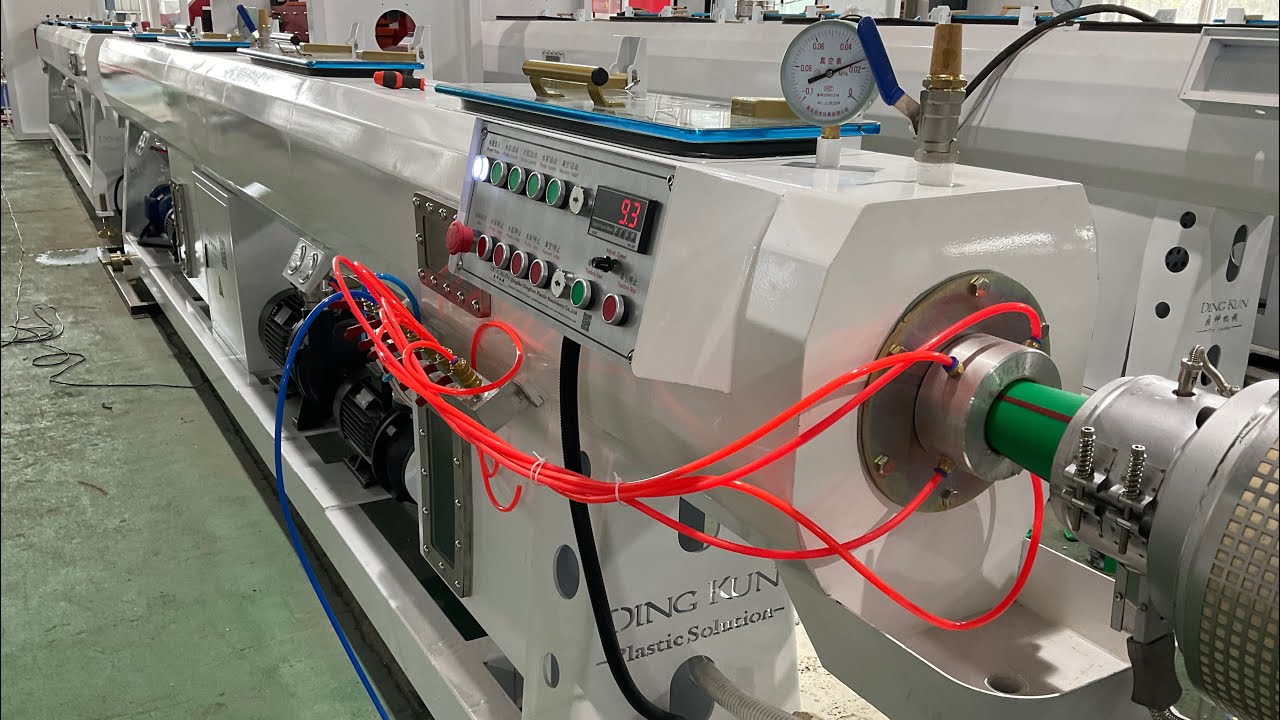 PPR Pipe Making Machine / PPR Hot Water Pipe Extrusion Machine Line