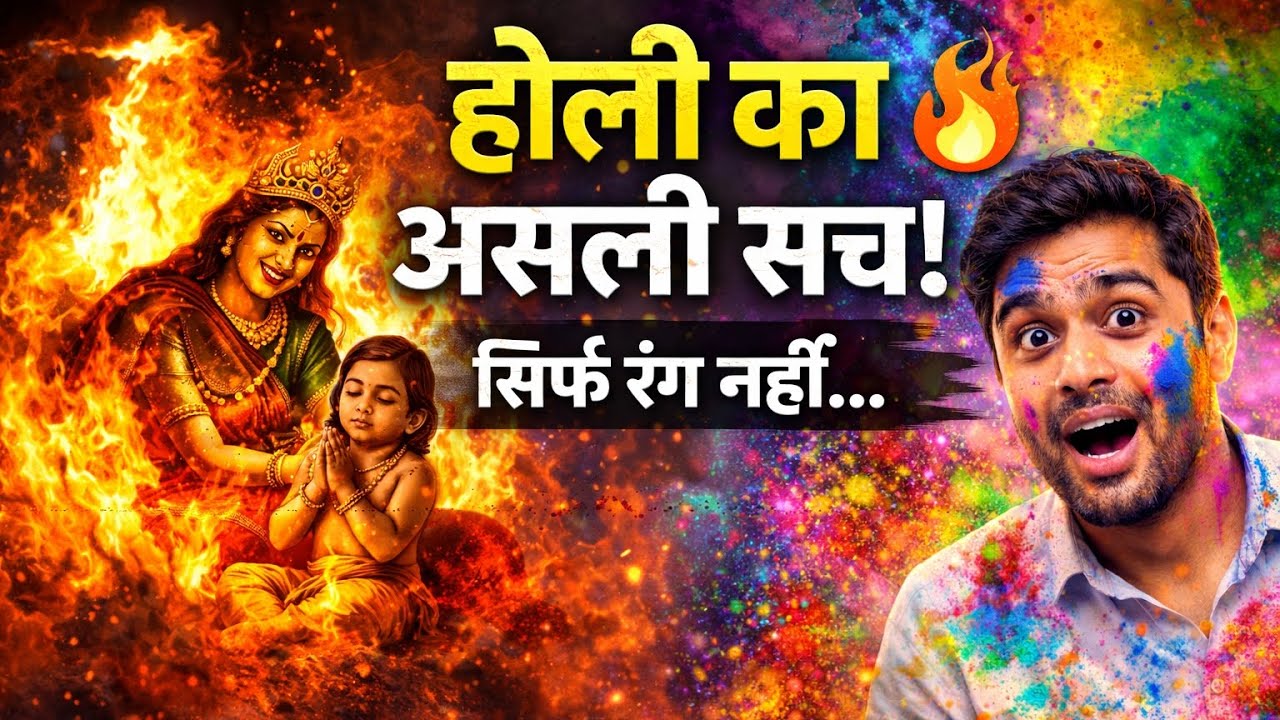 होली का असली अर्थ – सिर्फ रंगों का त्योहार नहीं ❤ | @hindi_gyaaan 