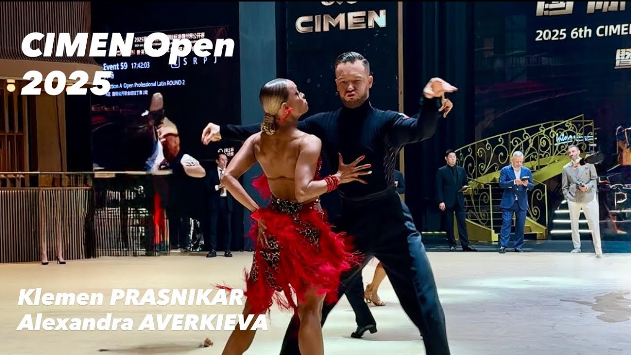 CIMEN Open 2025 | Klemen Prasnikar - Sasha Averkieva | Cha-cha-cha | Professional Latin 