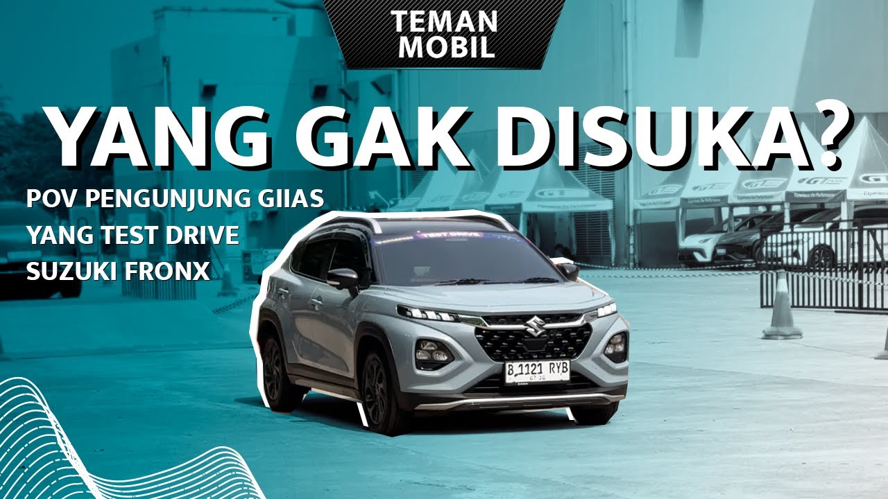 Kurang Suka? POV Pengunjung GIIAS Yang Test Drive Suzuki Fronx