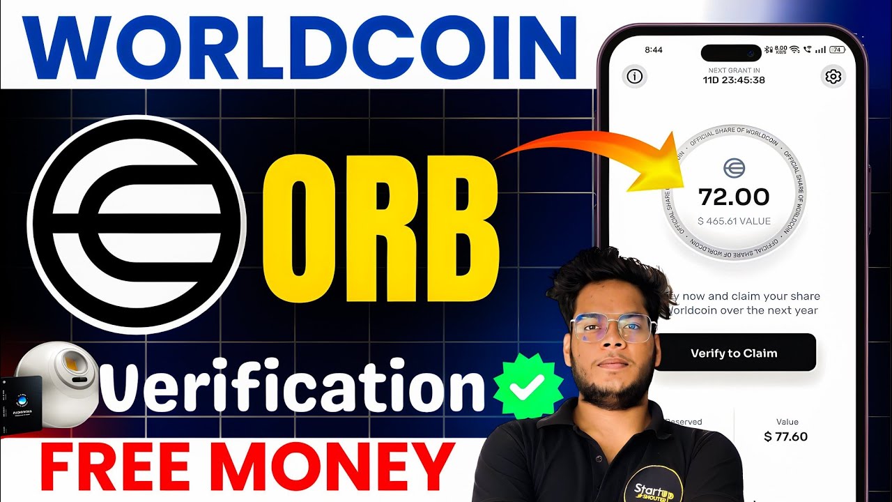 ⚡Worldcoin app orb verification⚡Everything you need to know About Worldcoin🔥