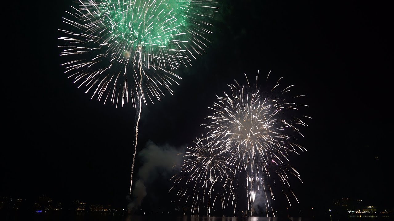 2019 河口湖・湖上祭花火（抜粋版）Fireworks At Lake Kawaguchi - Lake Festival(Short Version)(UHD)