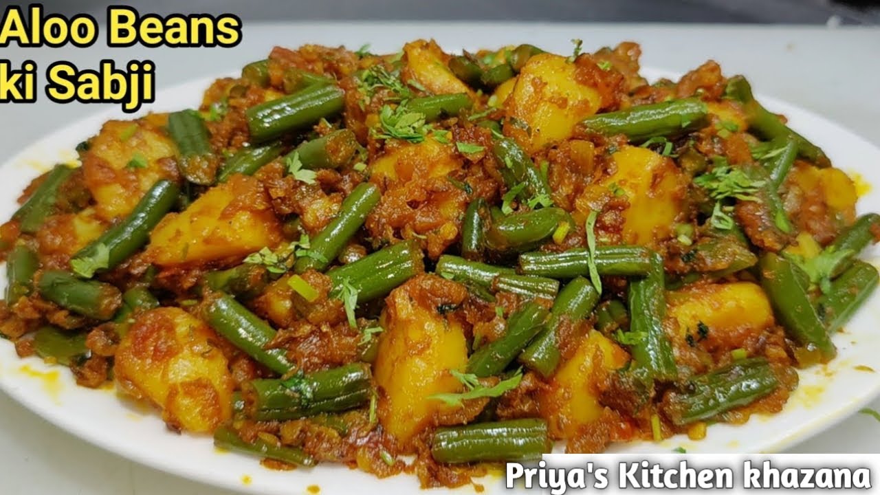 How to Make Simple Aloo Beans | कभी भी बना Sakte Ho || Priya's Kitchen || #viral #trend #new #food