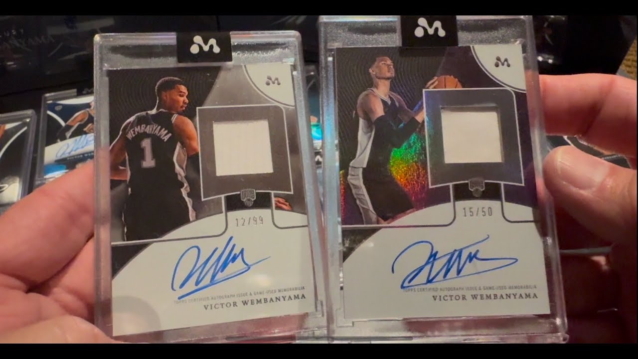 2023-24 TOPPS MERCURY VICTOR WEMBANYAMA 🚨 BOX 2 of 7 --AUTO RELICS 99/75/25/10 or 1/1 SUPERFRACTOR?