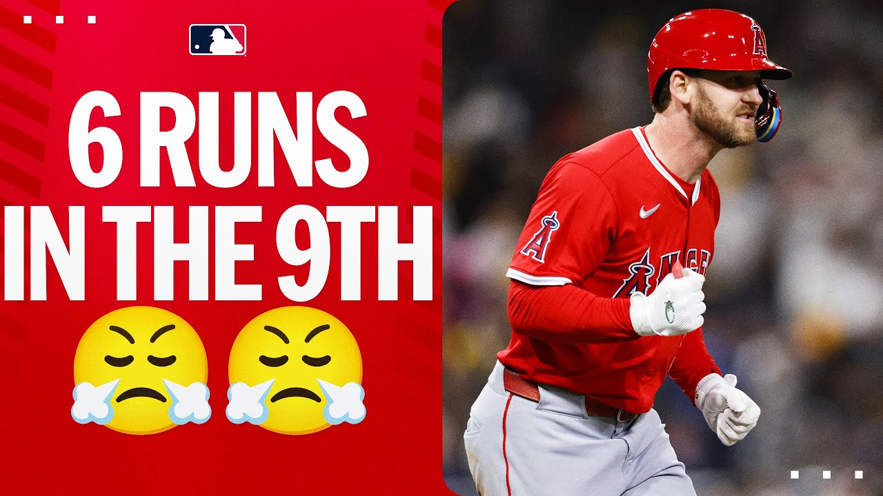 The Angels score 6 RUNS in the 9th to complete the comeback (featuring a Taylor Ward GRAND SLAM)!