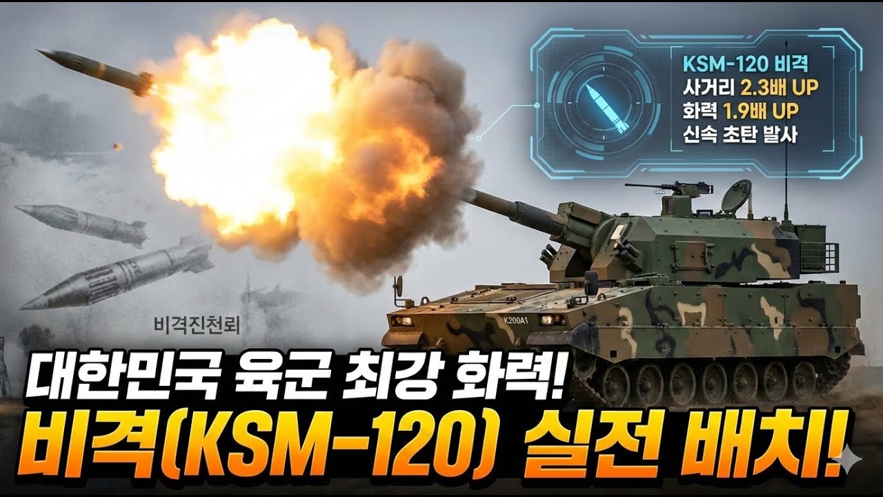 이제 4.2인치는 잊어라! 국산 '비격'이 전장을 지배하는 이유