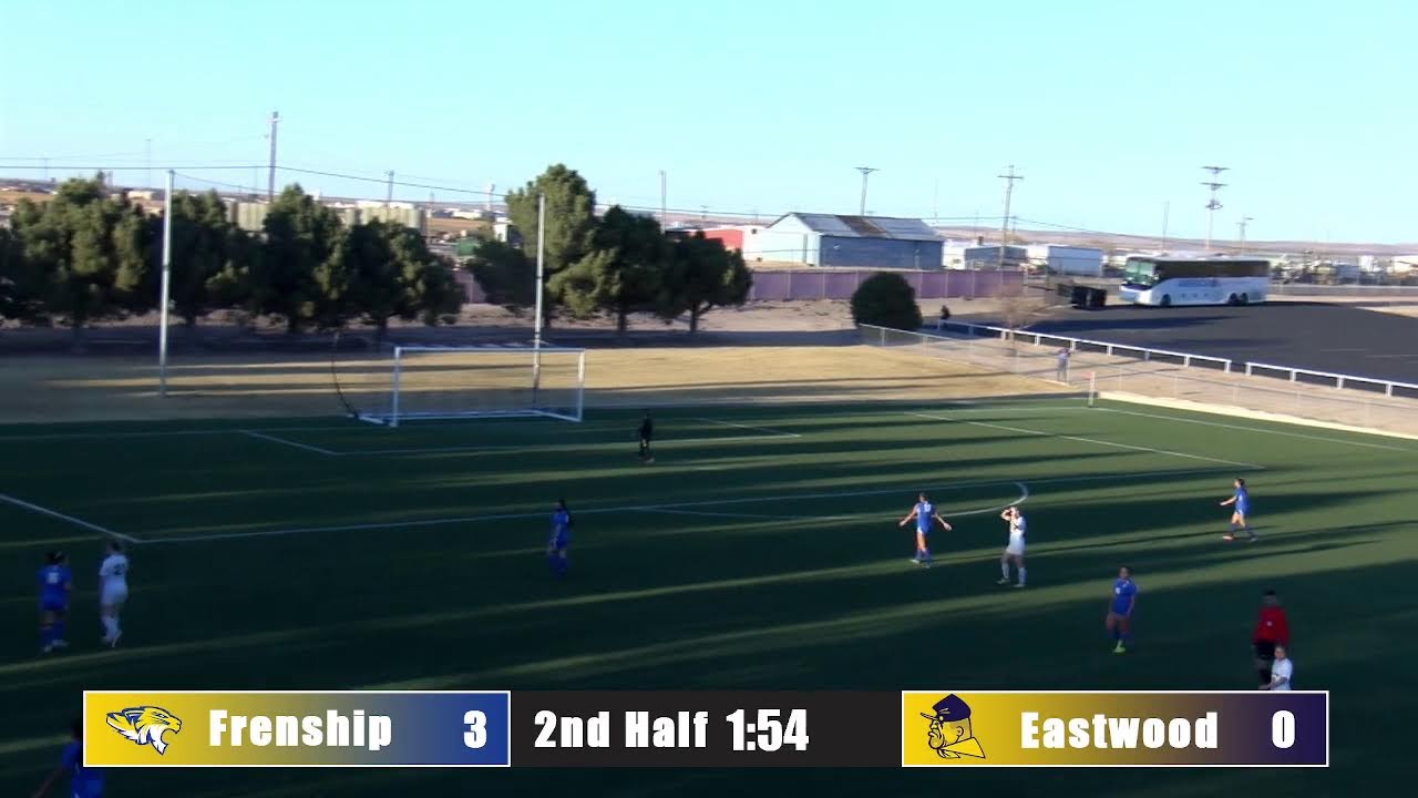 Varsity Girls Soccer Eastwood vs Frenship Round 1 Playoffs