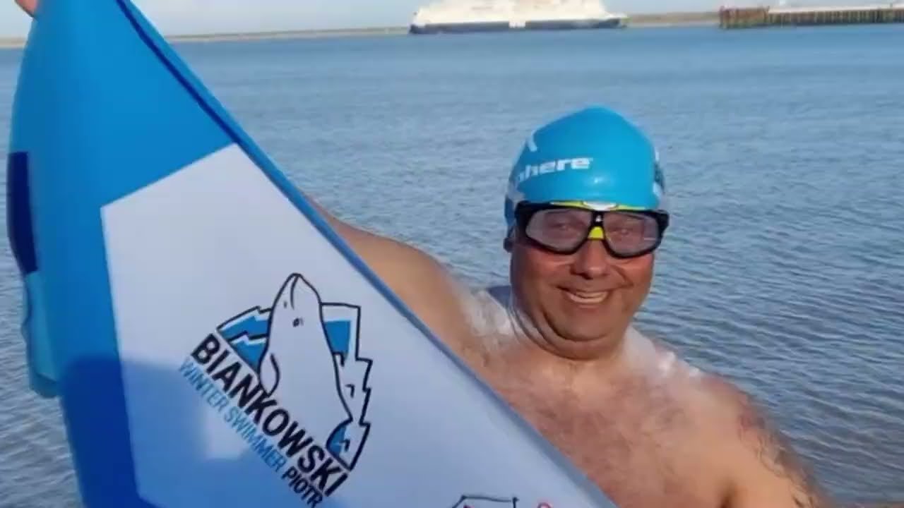 Piotr Biankowski - charytatywne przepłynięcie kanału La Manche dla Fundacji Ronalda McDonalda