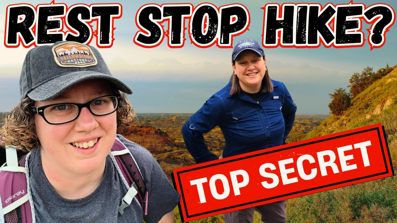 This HIDDEN Trail at Theodore Roosevelt Park Will BLOW Your Mind! Painted Canyon Trail TRNP