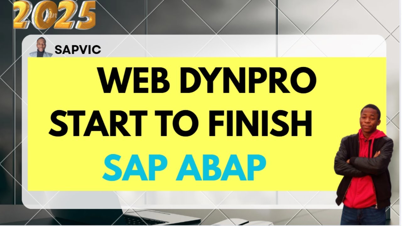 Complete WEB DYNPRO tutorial for beginners | PROJECT BASED | SAP ABAP