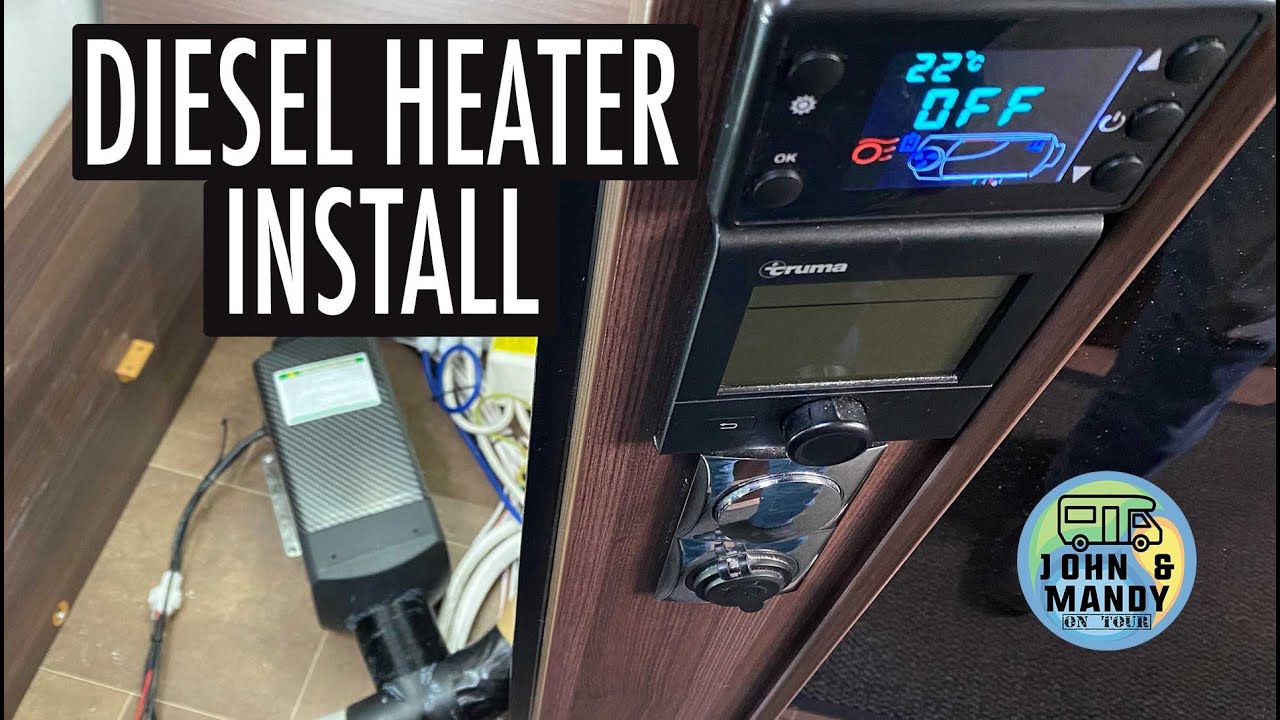 Diesel heater Install in our MotorHome