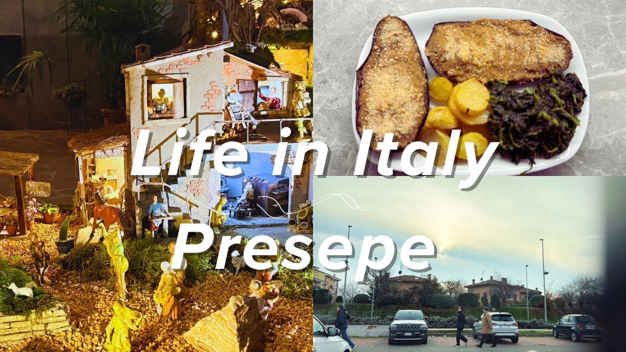 The Art of Slow Living in Italy | Finding Cozy in Foggy Days | Cottagecore Habits: Cooking & Presepe