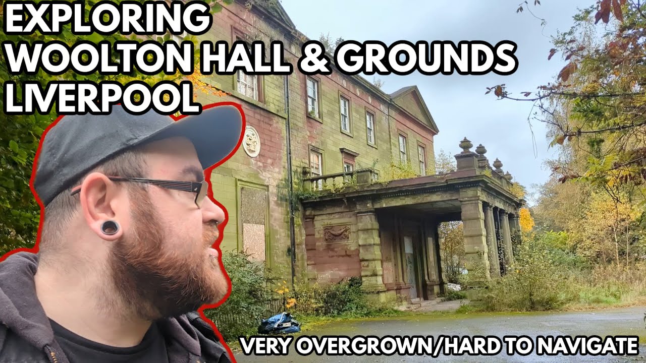 Exploring Woolton Hall Liverpool - Very Overgrown & Hard To Navigate