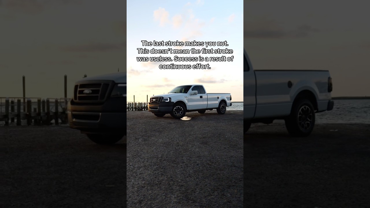 The truth about &ldquo;success&rdquo; #truck #viral #trending #relatable #quotes