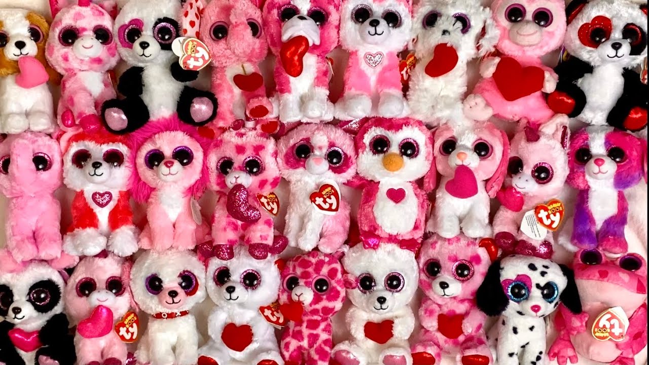 My Valentine's Day Beanie Boo Collection!