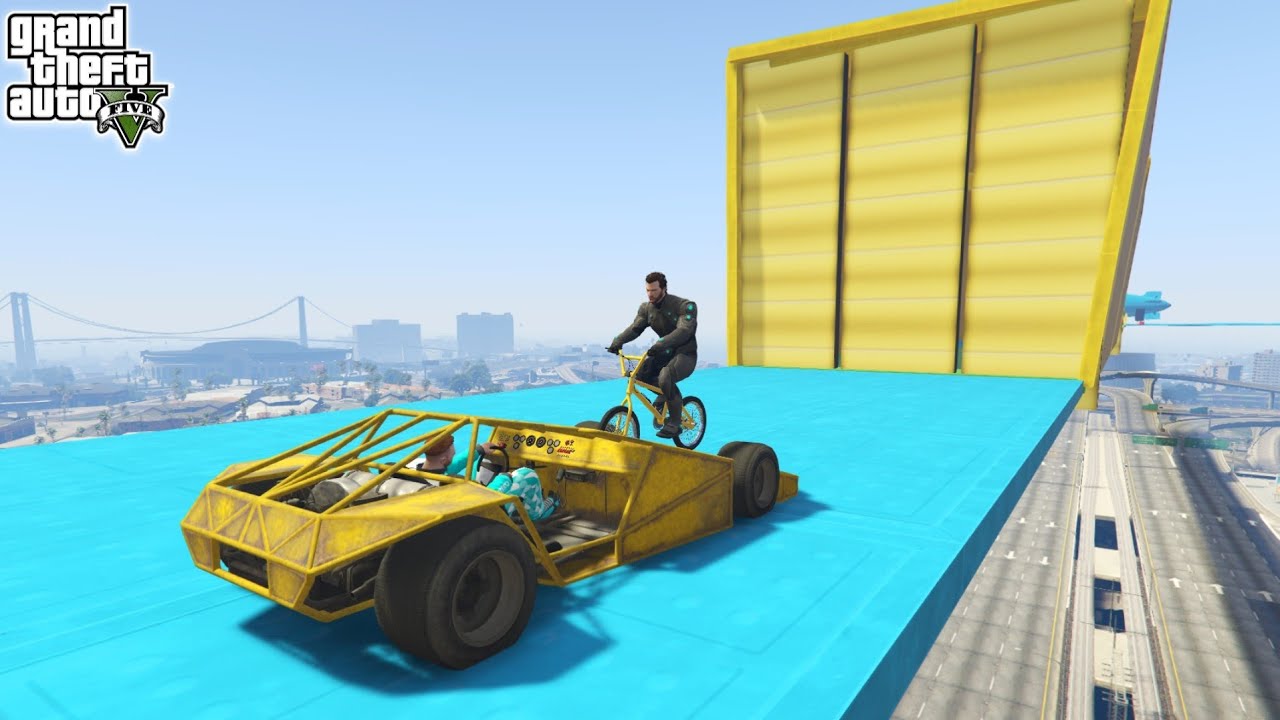 Cars Vs Cars Vs Cycle 777.666% People Break Their Monitor After This Race in GTA 5!