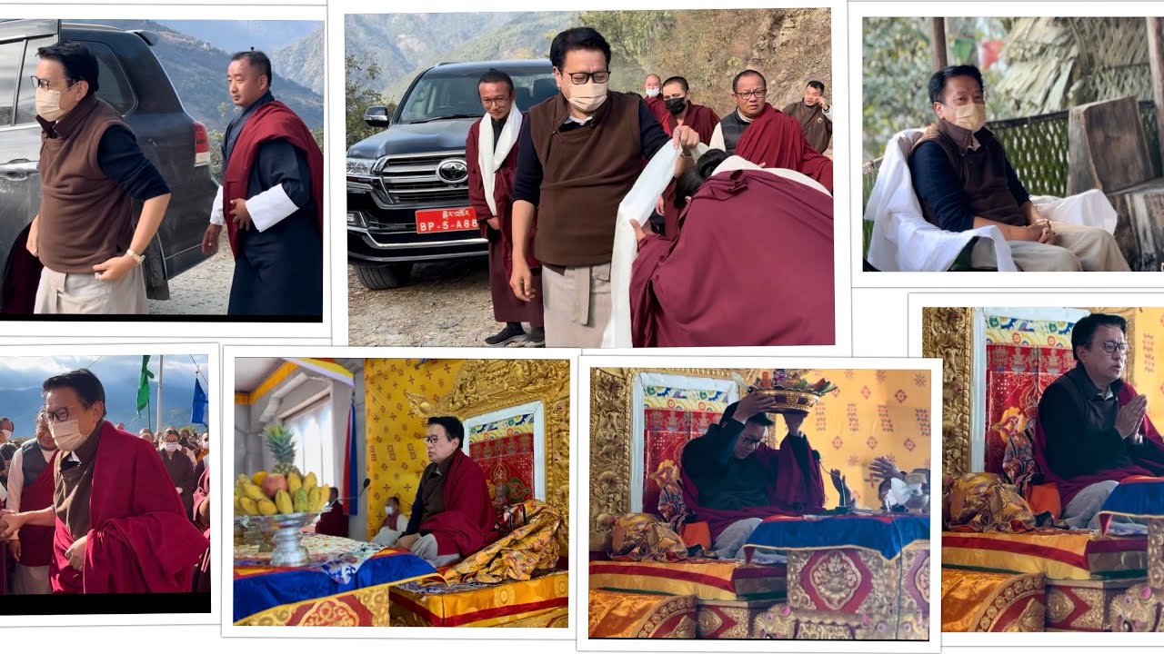 H.H Dungzin Garab Rinpoche at Phakchok SamdrupCholing Monastery