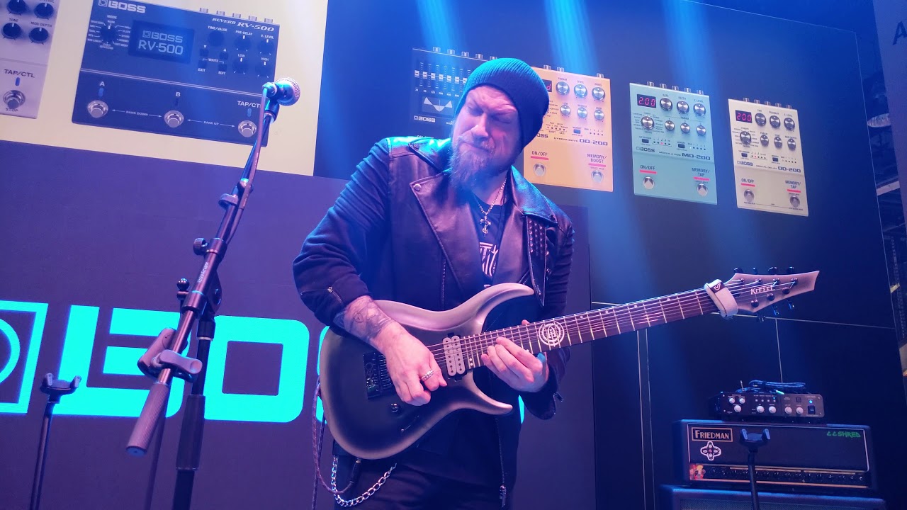 Andy James - Shattered and Broken @ NAMM 2020 (4K 60fps)