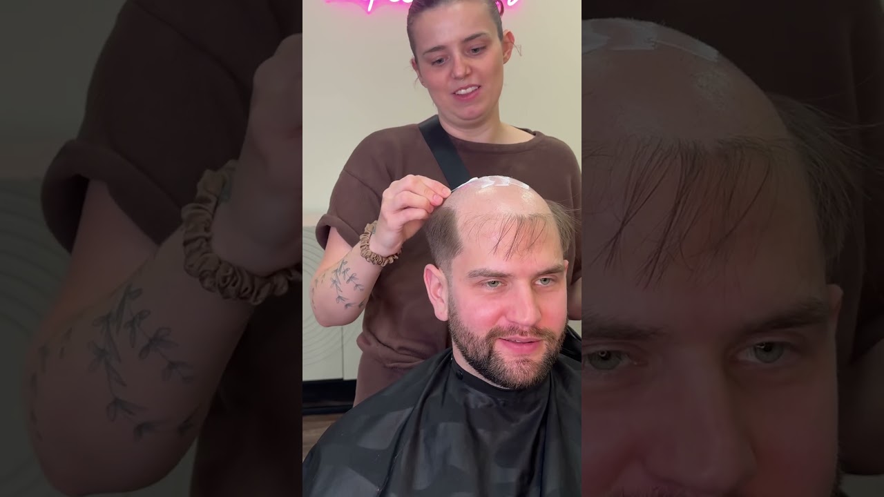 Can you believe it&rsquo;s a toupee?? #hairstyle #hairloss #hairsystem #toupee