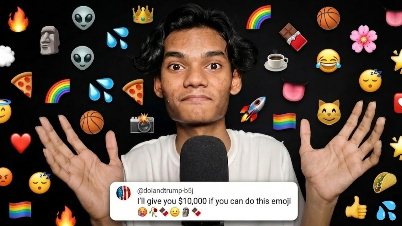 ASMR Emoji Challenge | Recreating Subscriber Comments 😳