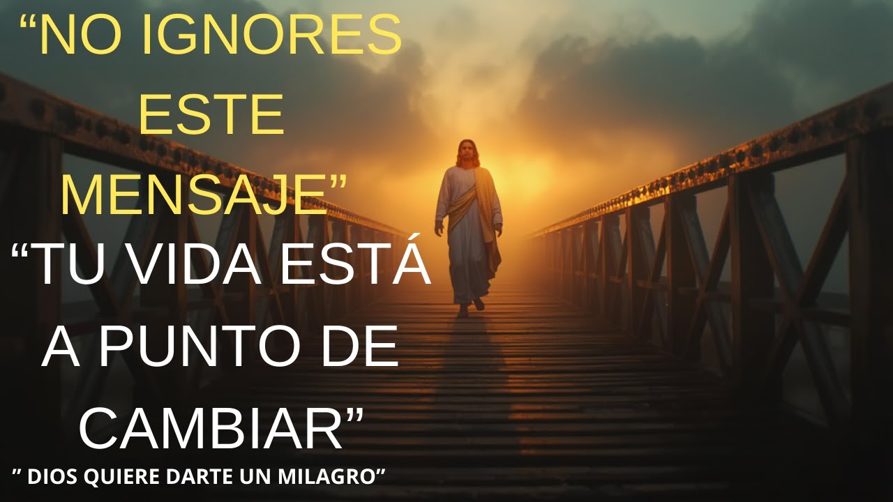 “Antes de que sea demasiado tarde… Dios tiene algo que decirte”