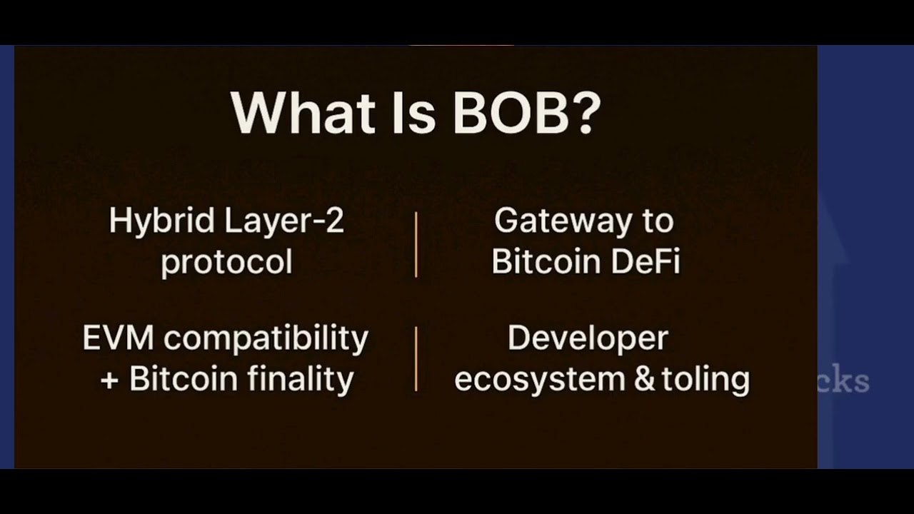 About BOB(build on Bitcoin) in 2 minutes 