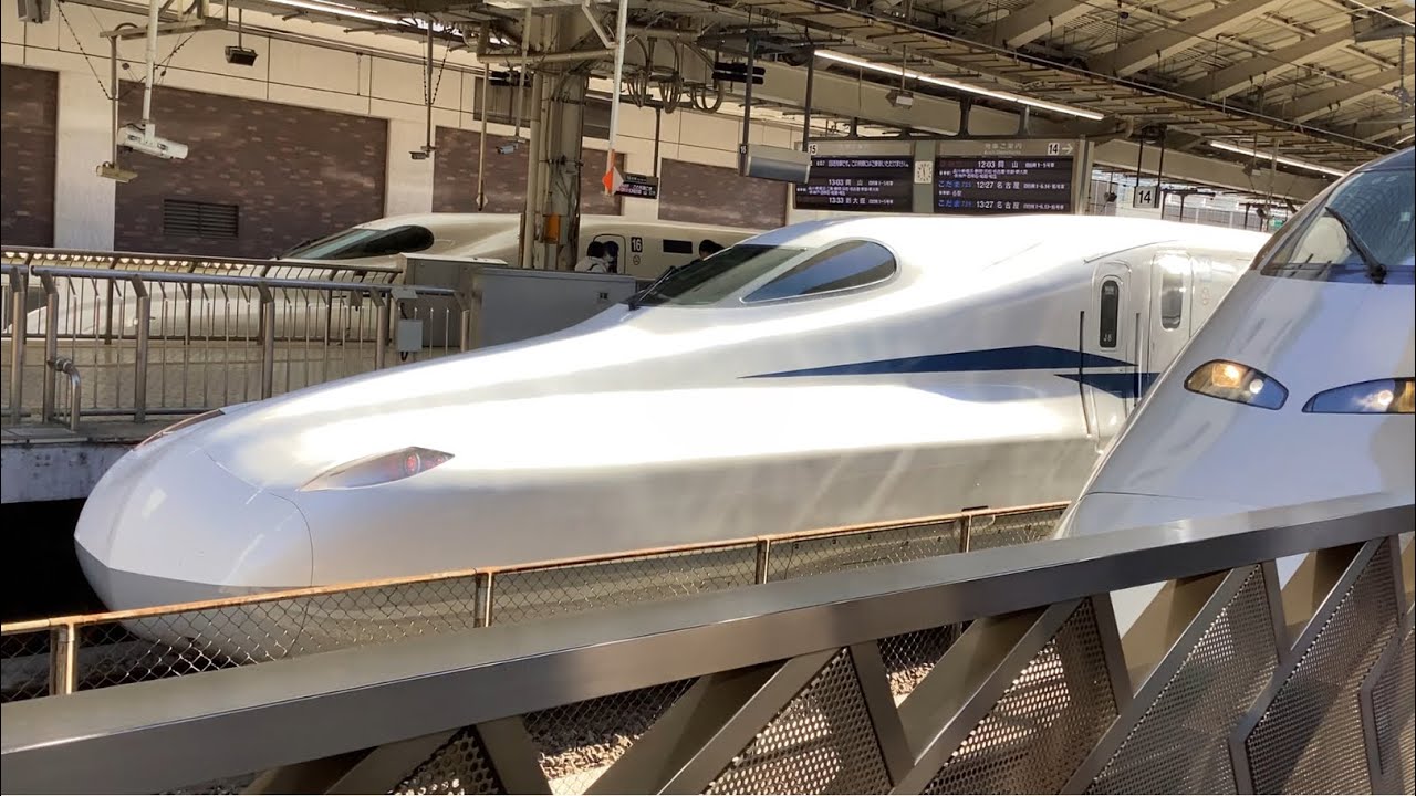 つばさ・やまびこ137号E3系L65+「Magical Dream Shinkansen」E2系J69とひかり511・513号岡山行き、回送607号試運転N700S系J0が JR東京駅から発車！