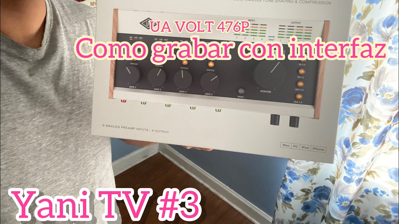 Universal Audio Volt 476P? unboxing + Como Grabar con interfaz/ How I récord my bass covers
