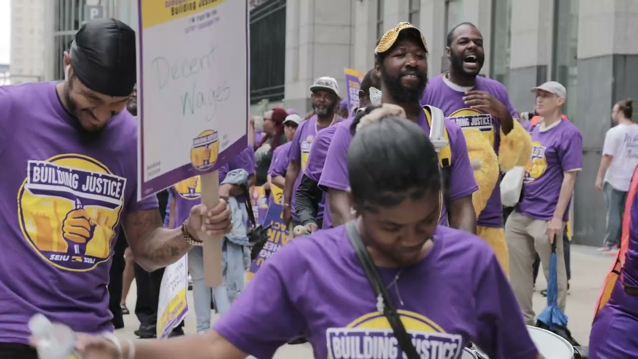 32BJ Commercial Contract Campaign  2023 Philadelphia Rally