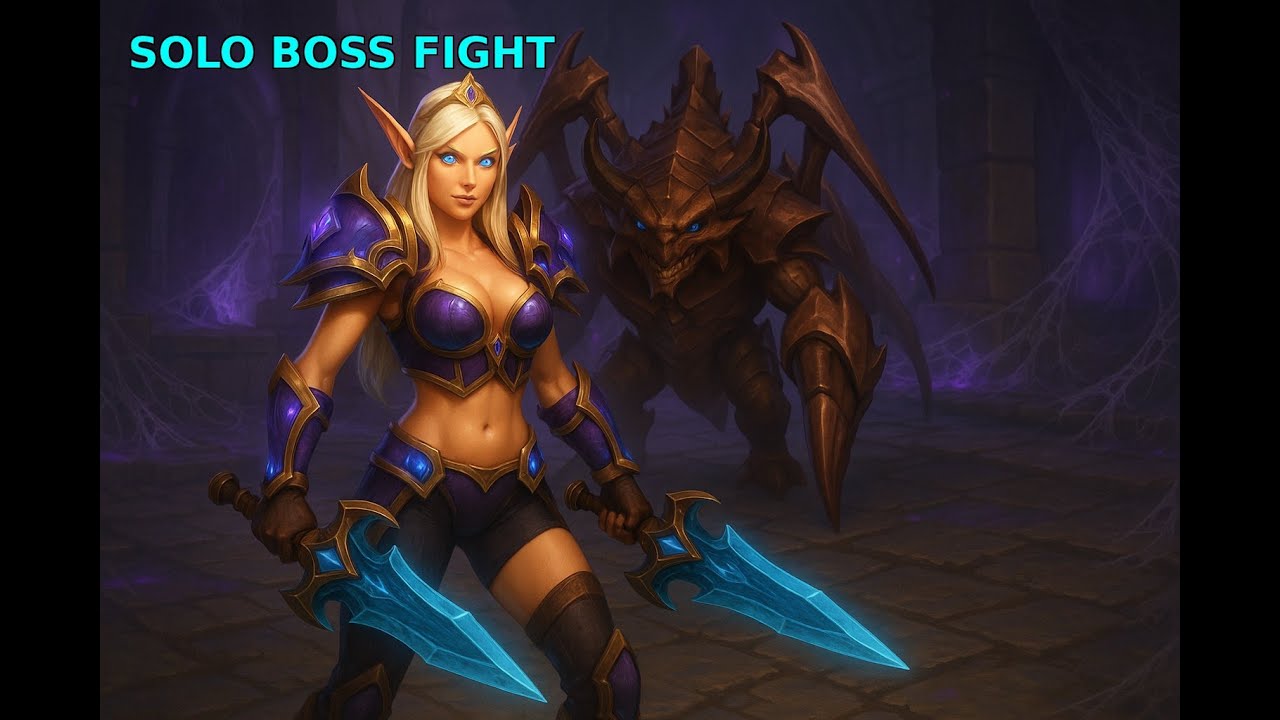 Zekvir Boss Fight - Level 80 Monk Solo | WoW The War Within