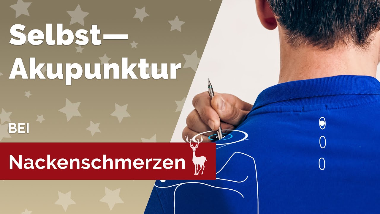 Akupressur bei Nackenschmerzen & Verspannungen