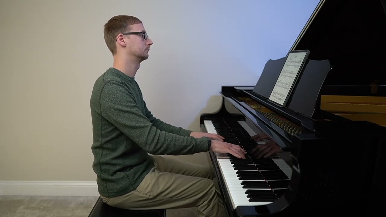 Great Intermediate Piano Piece for Legato in the Hands (Rebikov “Rocking”)