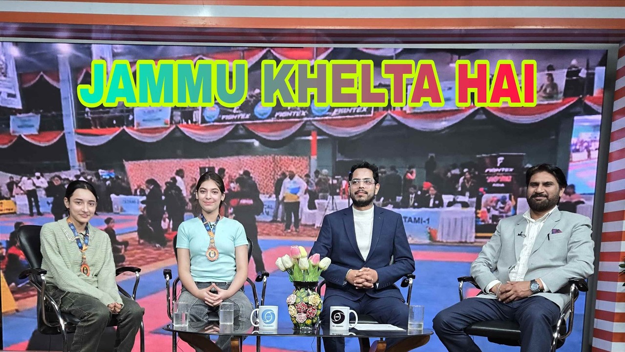 PROGRAMME:- JAMMU KHELTA HAI I SPORTS PROGRAMME I DD JAMMU