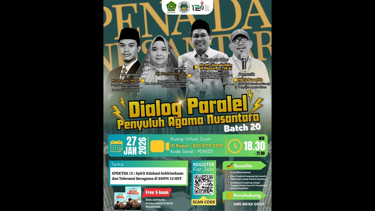 Dialog Paralel Penyuluh Agama Batch 20