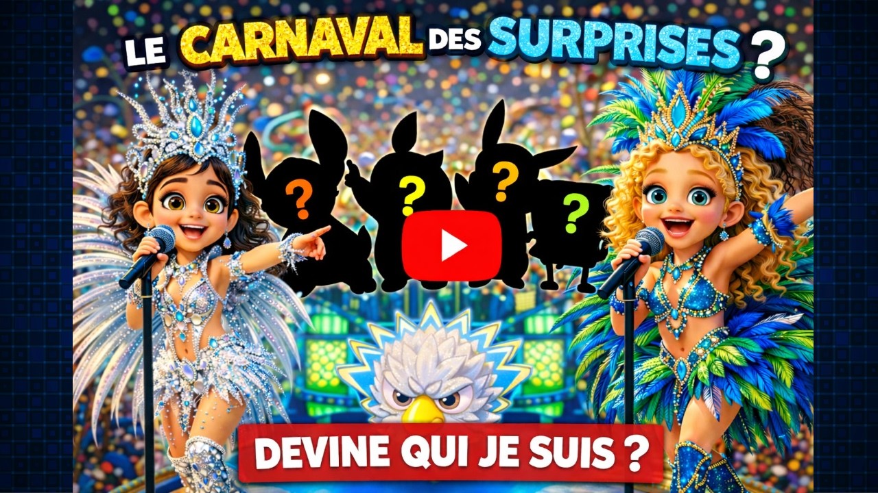 Devine le Personnage ! Le Carnaval des Costumes! Chanson Enfant qui danse #comptines #animation