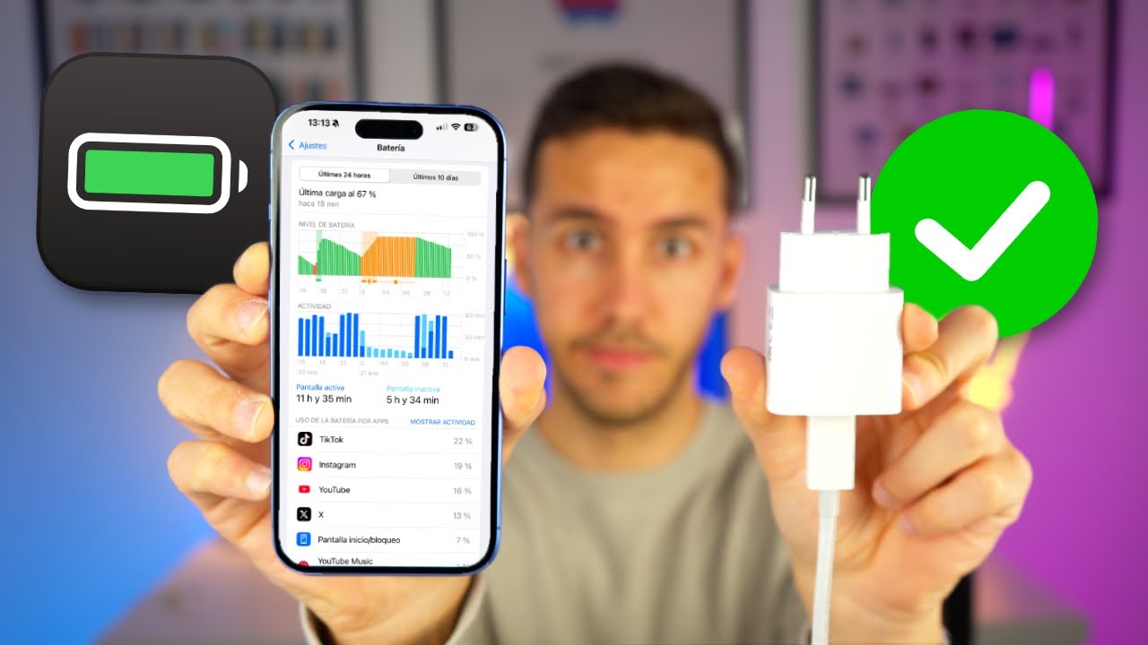 Cómo CARGAR correctamente un iPhone 🔋Cuida la batería así y durará más...