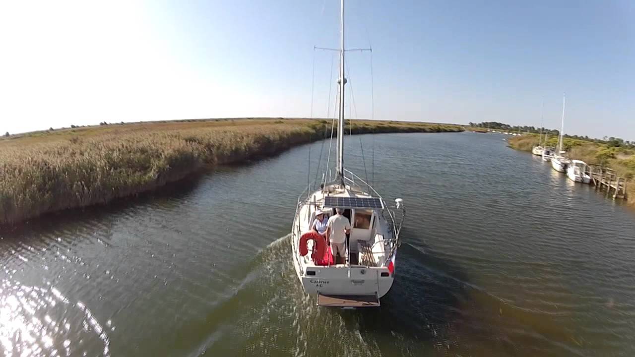 Fpv, Vue aérienne, sortie voilier, port des tuiles, Biganos, Bassin d'Arcachon