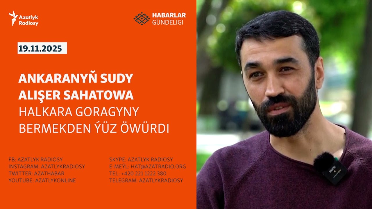 HG: T&uuml;rkmenistanlylar, E&yacute;randaky suw krizisiniň arasynda, gezegiň &ouml;zlerine &yacute;etmeginden aladalan&yacute;ar