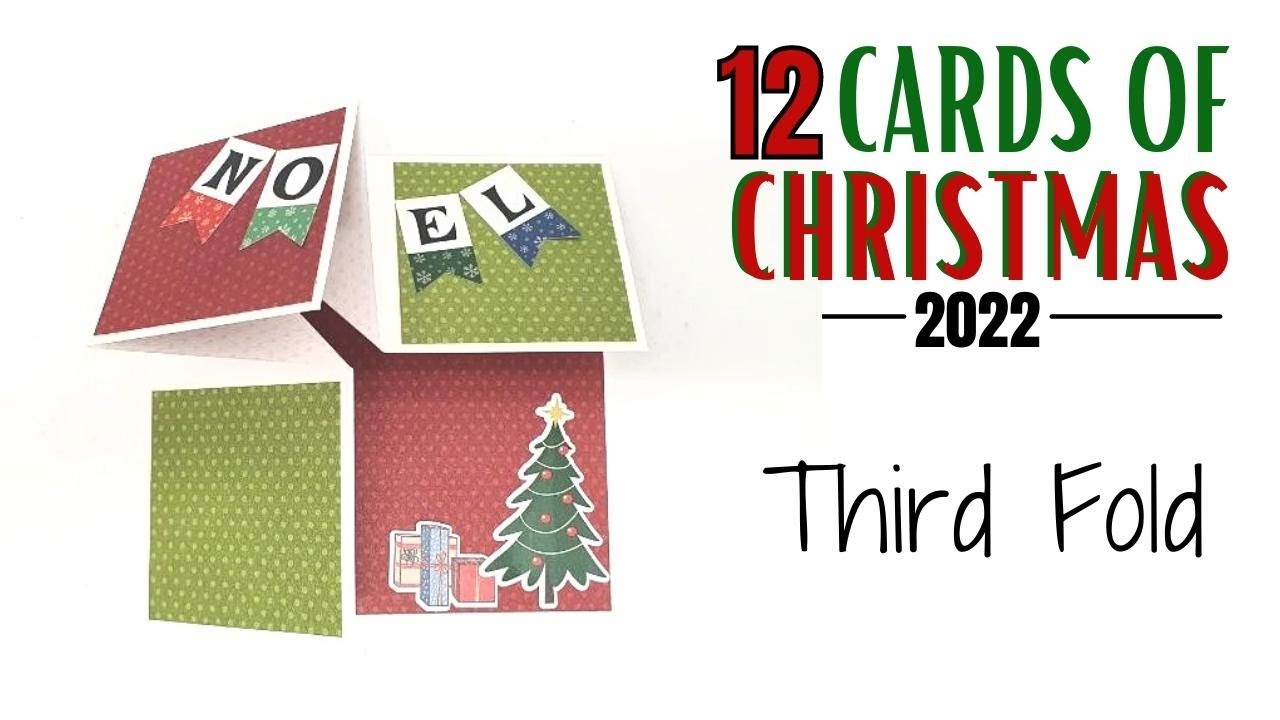 12 Cards of Christmas - Third Fold