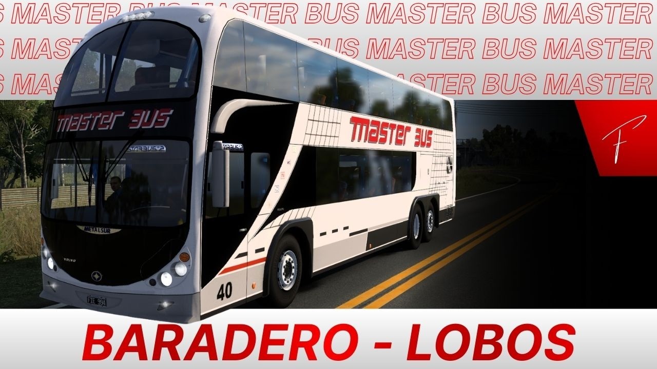 Baradero - Lobos | Metalsur Starbus II | Master Bus | Mapa Ceibo 3.3 | ETS 2 1.58 |